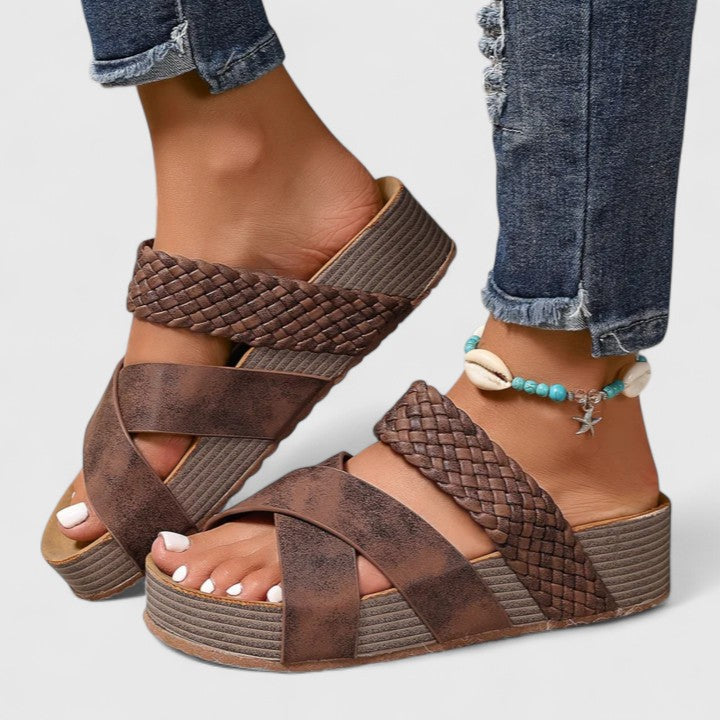 Amelia | Orthopedic Leather Sandals