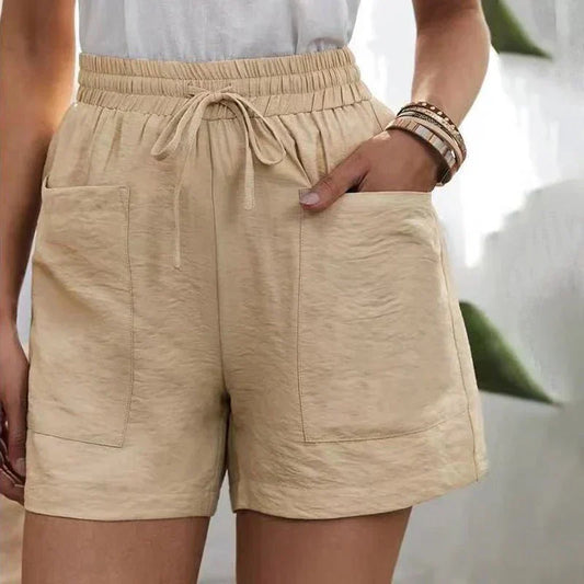 Alani | Easygoing Linen Blend Shorts