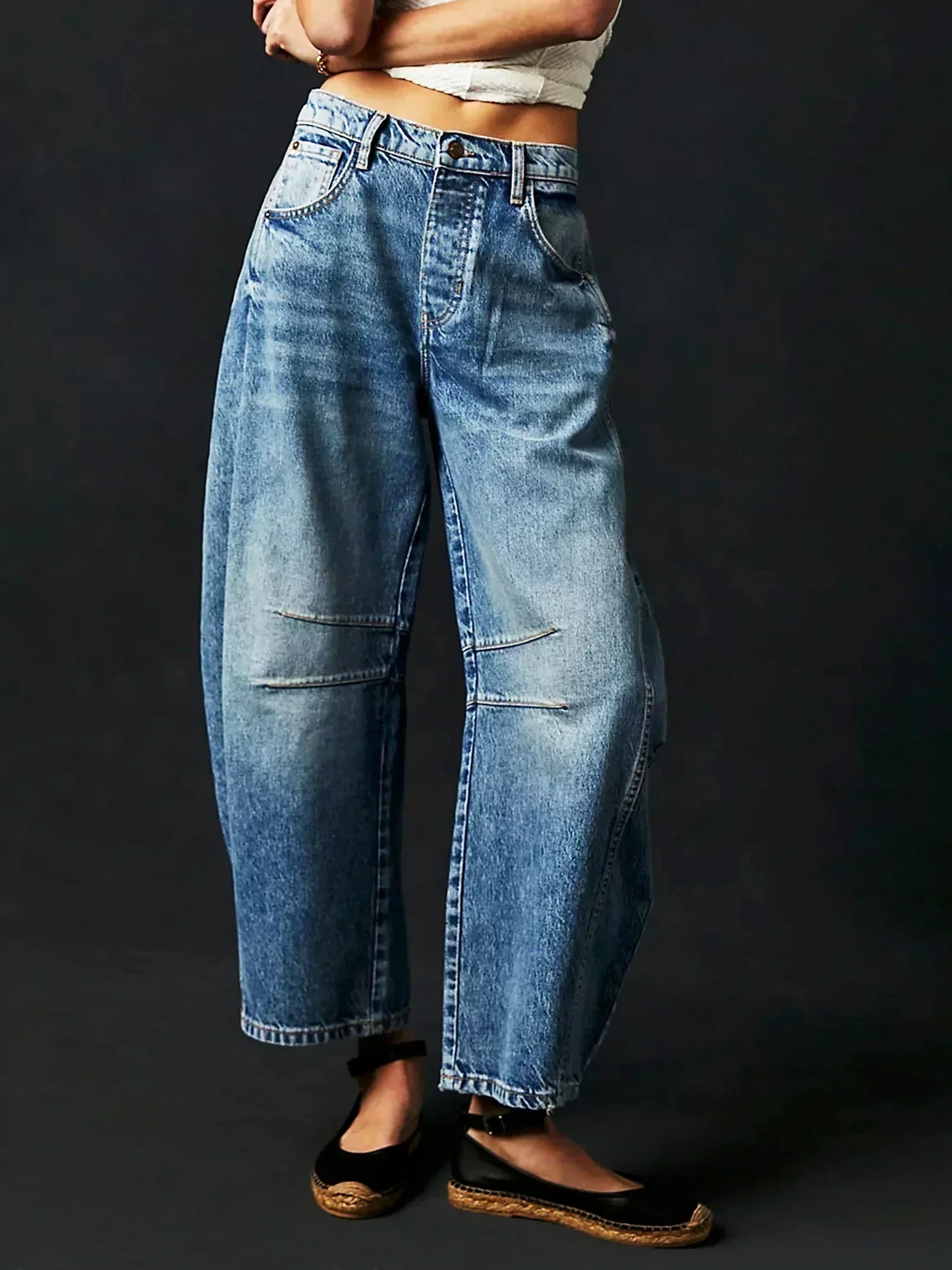 Dani | Stylish Barrel Jeans