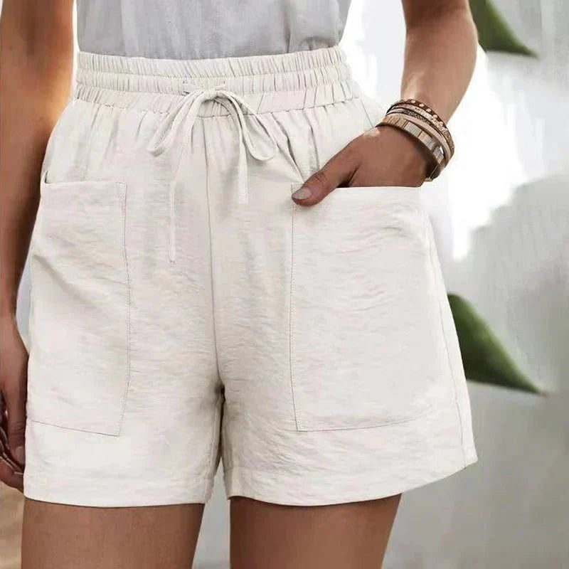 Alani | Easygoing Linen Blend Shorts