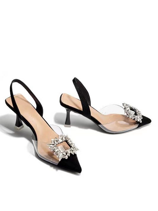 ÉLOISE | Backless Heeled Sandals