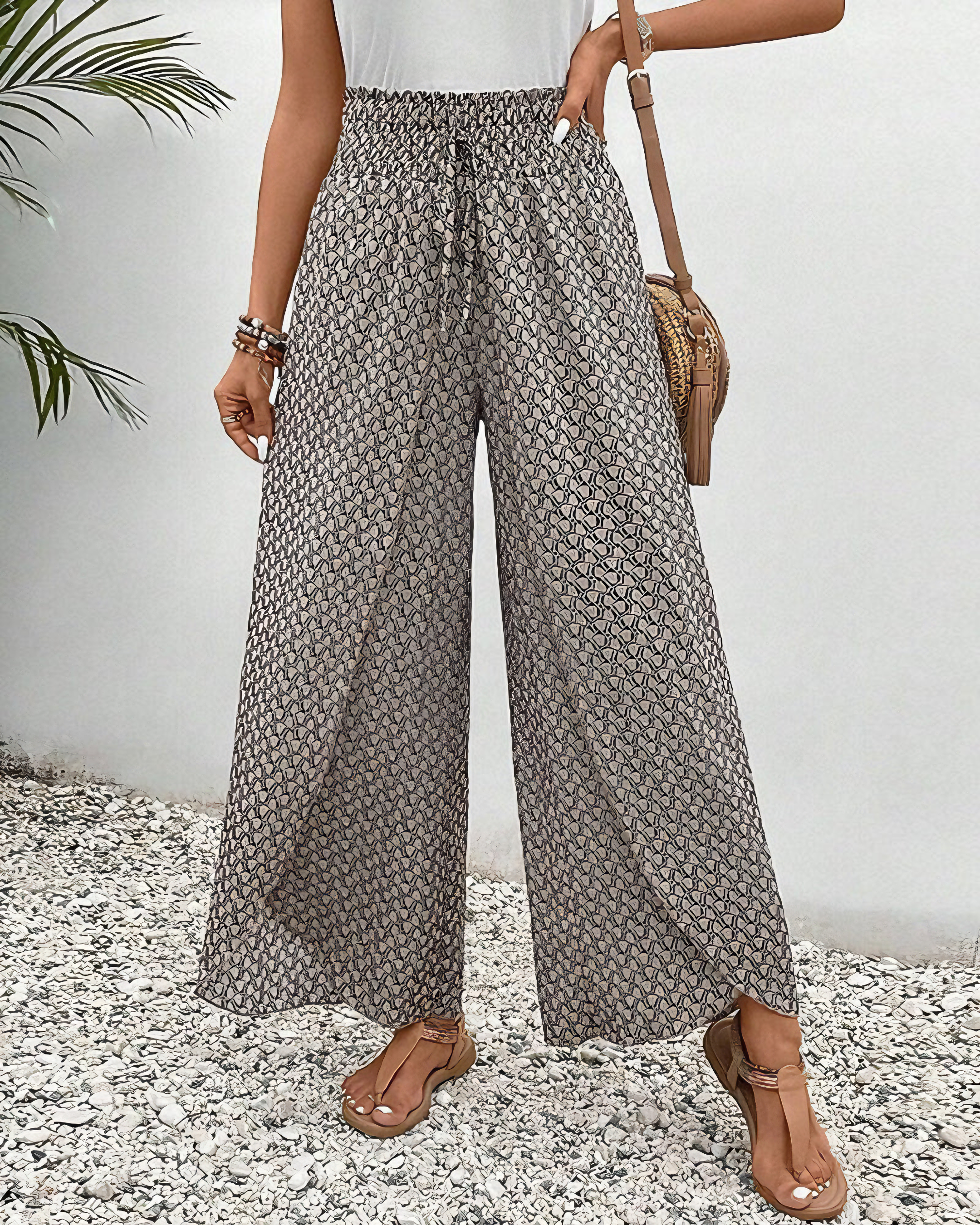 Shayla | Chic Wide-Leg Trousers