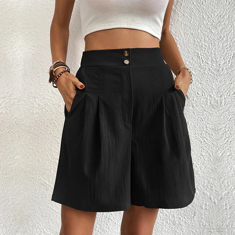 Chelsie | High-Waisted Comfort Shorts